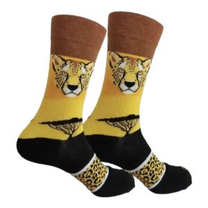 Cheetah Socks Assorted